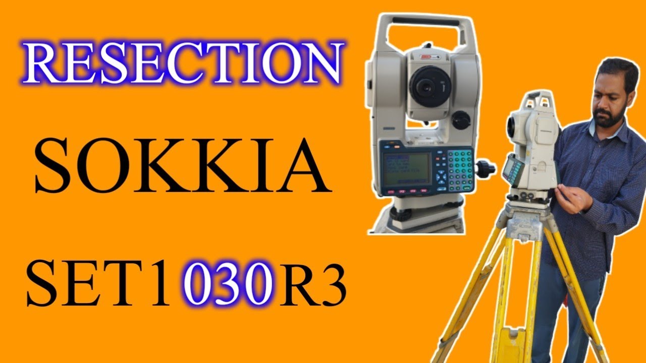 how to Resection sokkia SET1030R3 / SET2 030R3 / SET1030R /SET2030R  urdu hindi