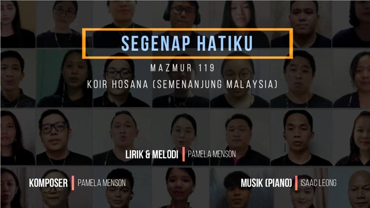 SEGENAP HATIKU (MZM119)  |  HOSANA WEST KOIR