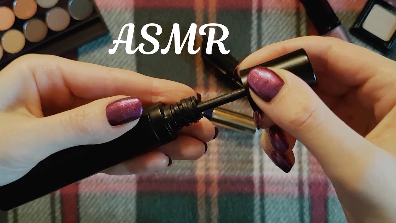 АСМР Тушь для ресниц 💜 (без шёпота)