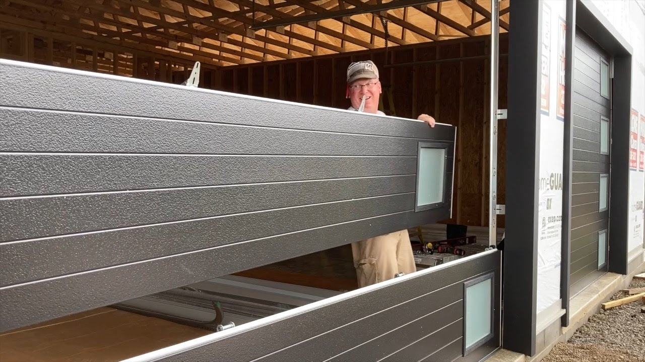 DIY Garage Door Install with EZ-SET Torsion Spring System.