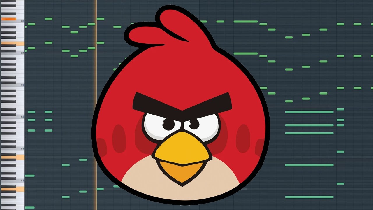 ANGRY BIRDS (Theme Song) FL Studio Piano