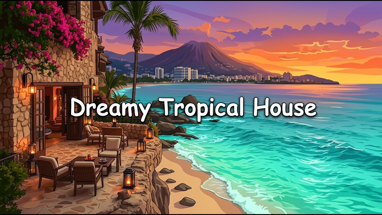 Dreamy Tropical House 🌴 Best Deep House Music for Relaxing Ocean Sunset & Chill Vibes