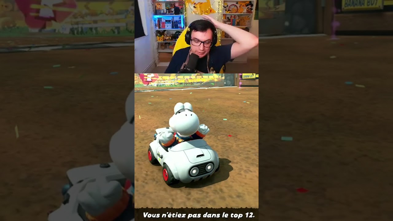 HORS CONTEXTE : Quand t'es pas assez fort sur Mario Kart... #NoRage