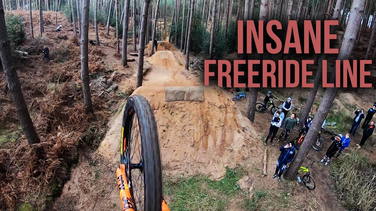 THIS COULD BE THE BIGGEST MTB JUMP LINE IN THE UK!!