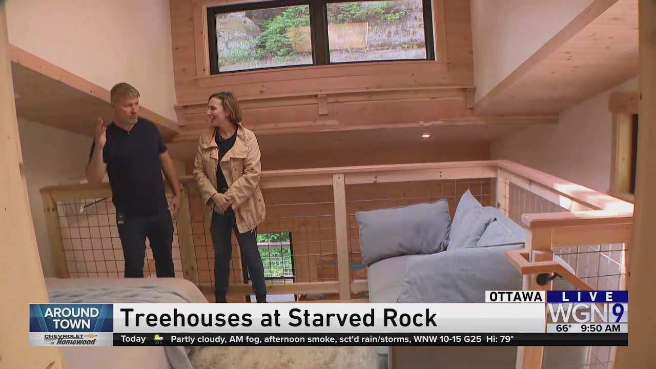 Around Town - Treehouses at Starved Rock