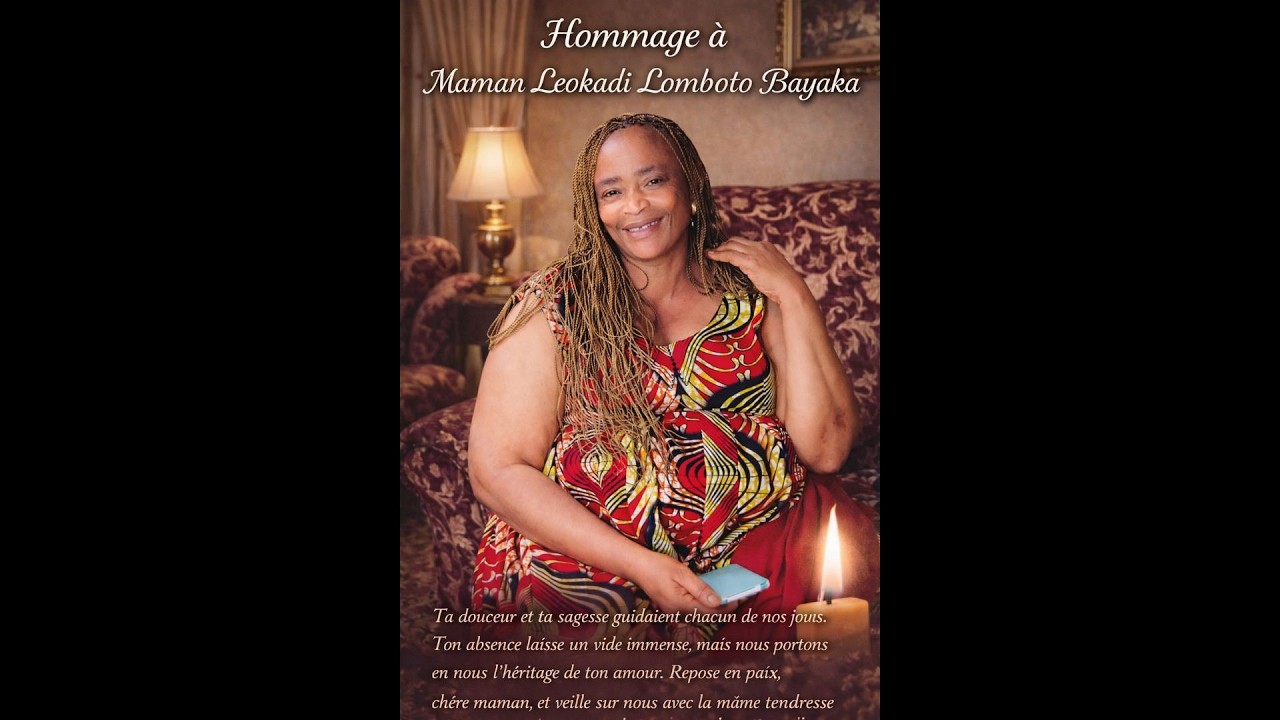 LES OBSEQUES DE MAMAN LEOKADI LOMBOTO BAYAKA