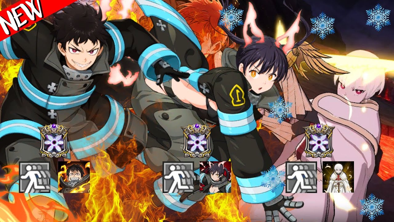 COLLAB FULL RELÍQUIAS!SHINRA DECEPCIONOU?! COLAB DE FIRE FORCE COM FORÇA TOTAL NO PVP!  - 7DS