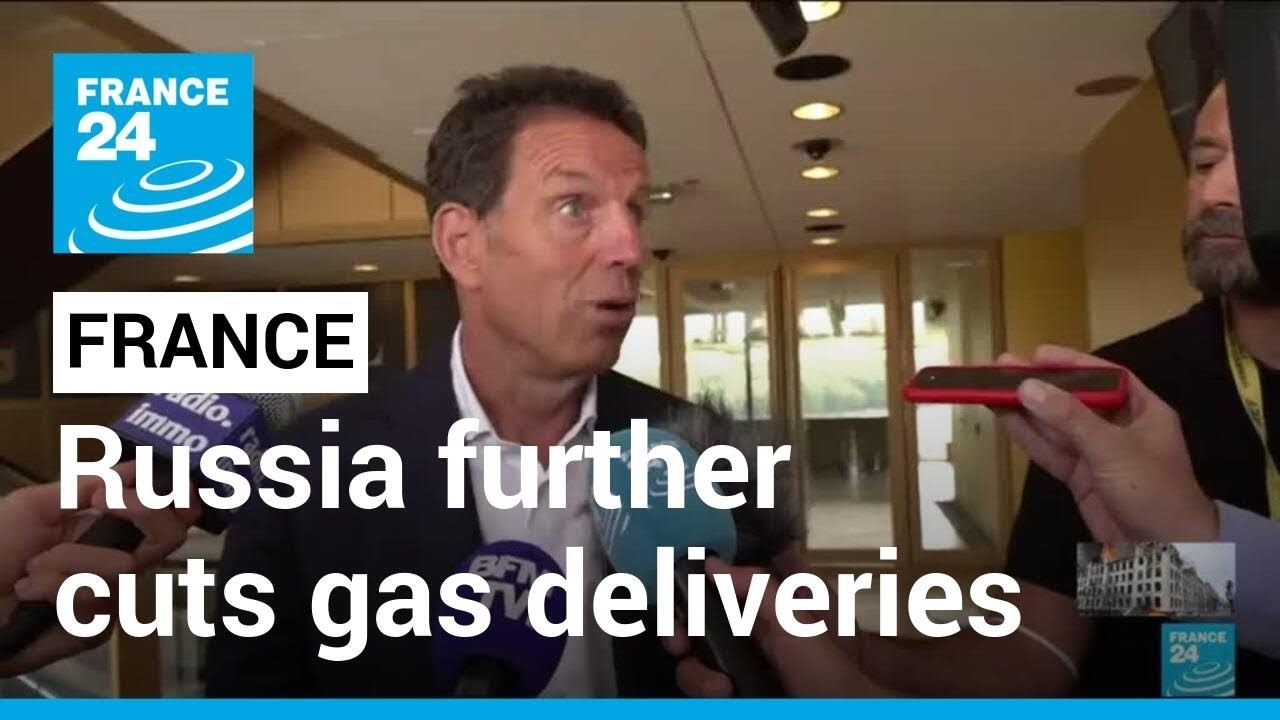 'It is necessary to think about alternatives': Russia further cuts gas deliveries to France