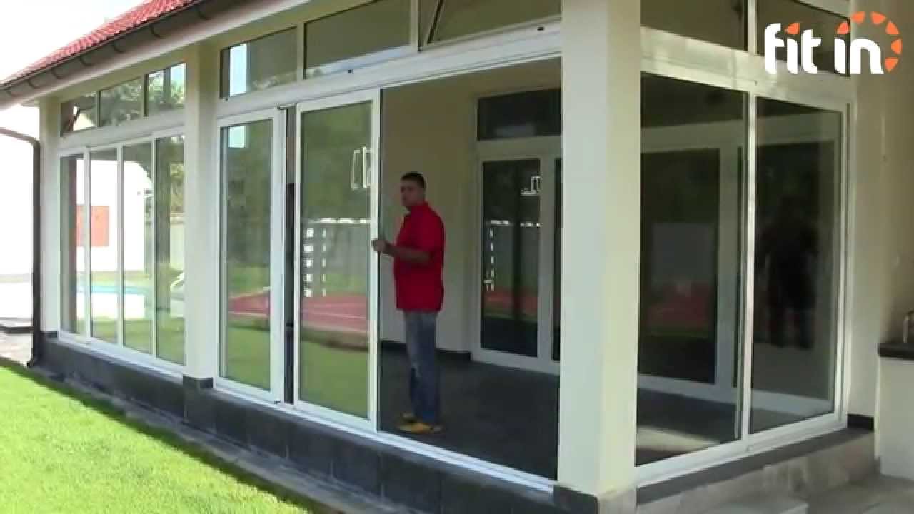 Zastakljivanje terasa - Fit in - Klizni sistem