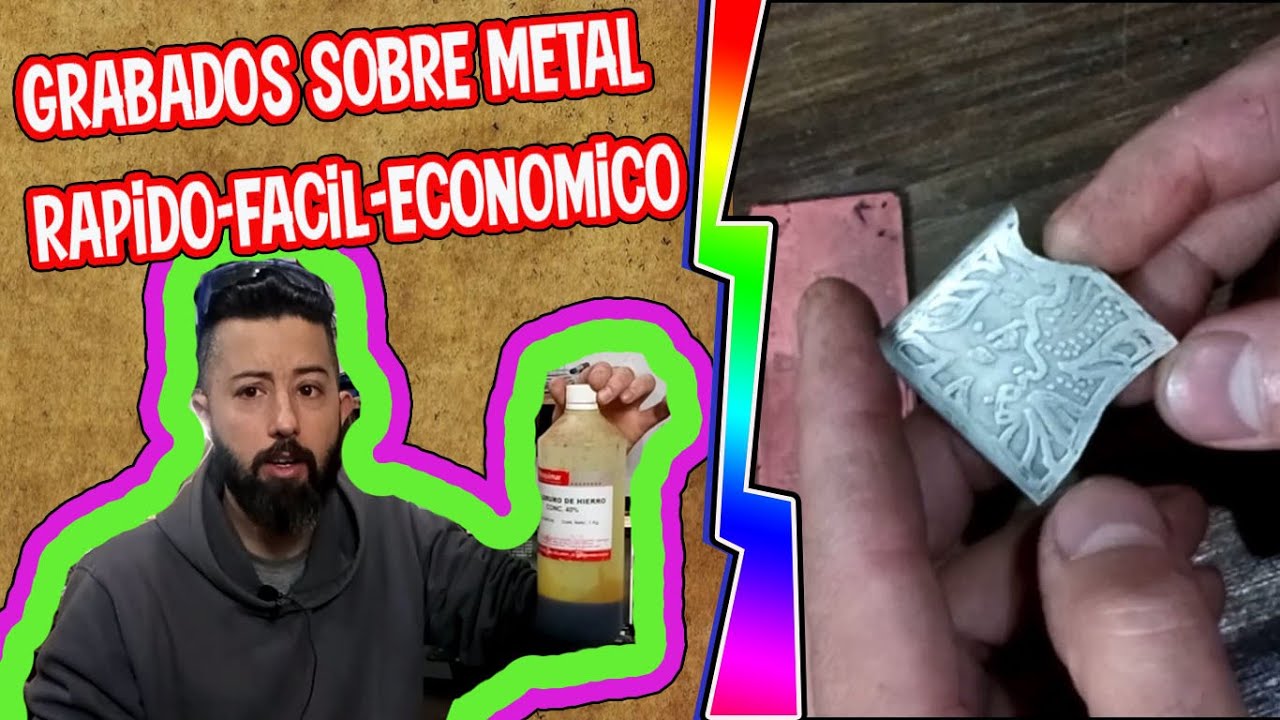 Grabado sobre Metales - Alpaca,Bronce y Cobre