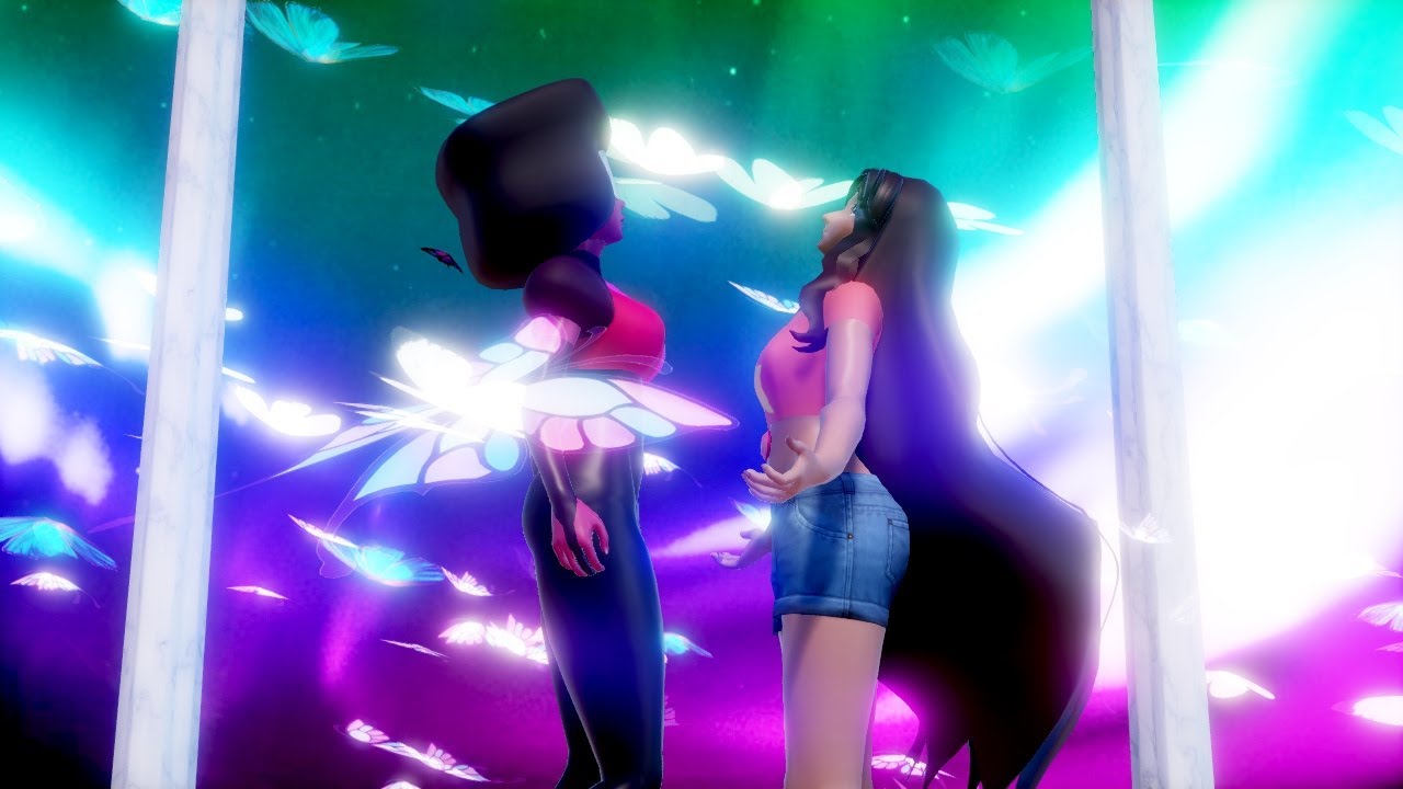 [Steven Universe animation] Garnet + Stevonnie fusion (Here comes a thought)