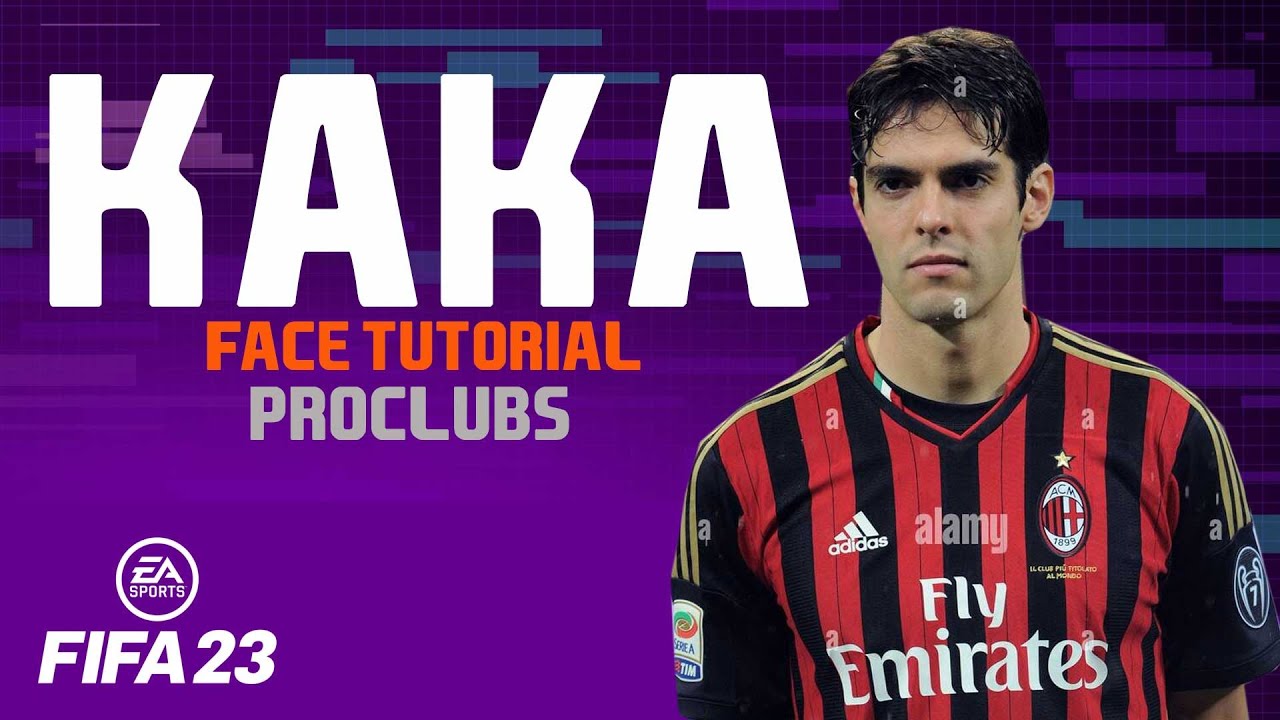 FIFA 23 KAKA FACE FIFA 23 PRO CLUBS LOOKALIKE | TUTORIAL |  CLUBES PRO | MILAN