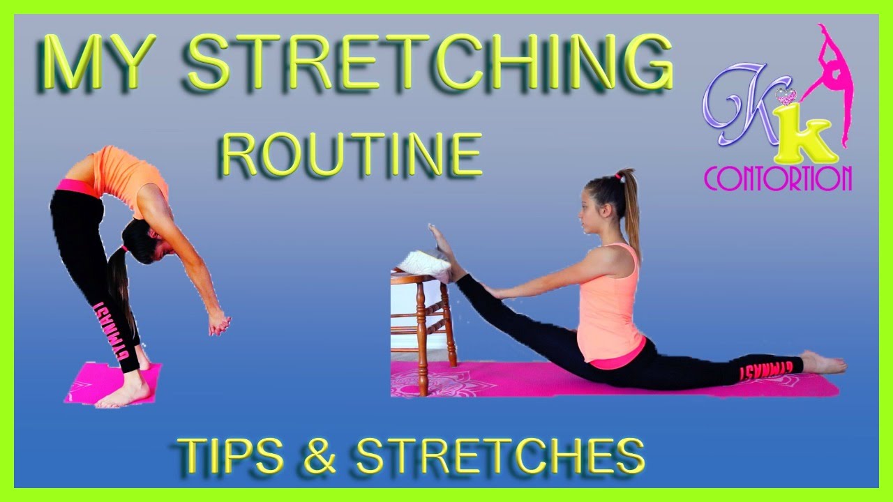 My stretching Routine/ How to get your splits in one day