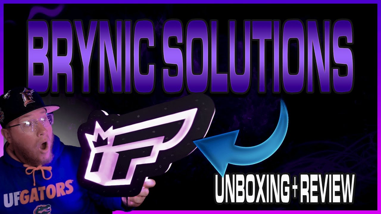 The *BEST* Custom RGB Sign EVER!🤩 (Brynic Solutions Unboxing)