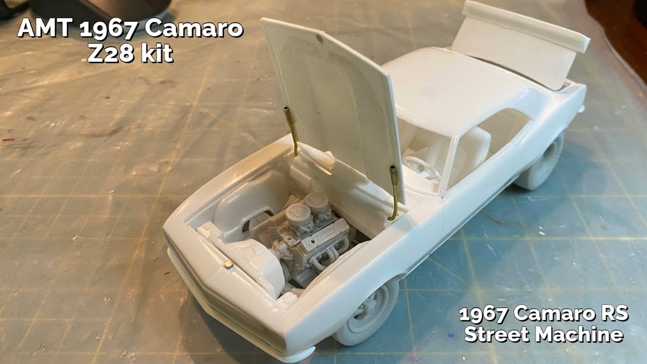 AMT 1967 Camaro   Build Part 1