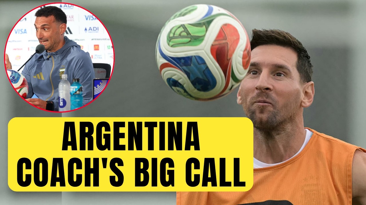 Lionel Messi to MISS FIFA World Cup game vs Jordan? Coach Scaloni's big reveal |Sports Today