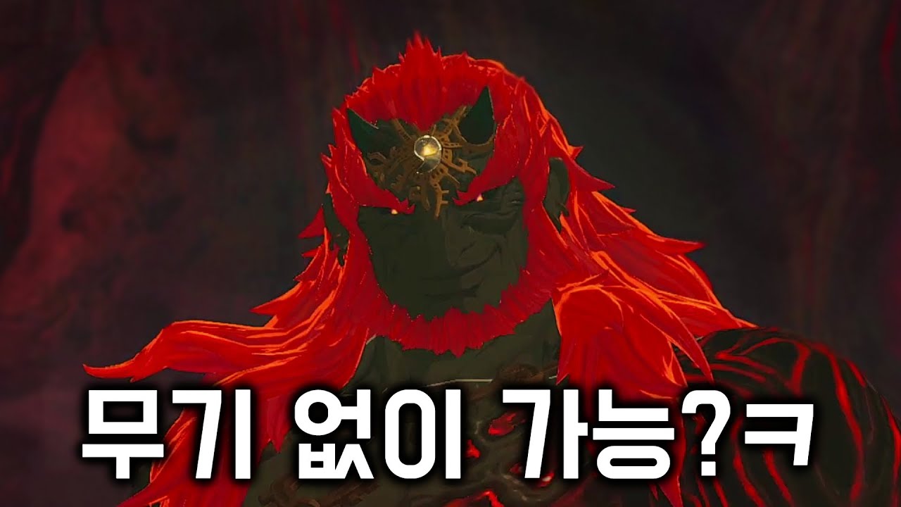 무기 안 쓰고 가논을 잡을 수 있을까? [맨손 링크 #end]