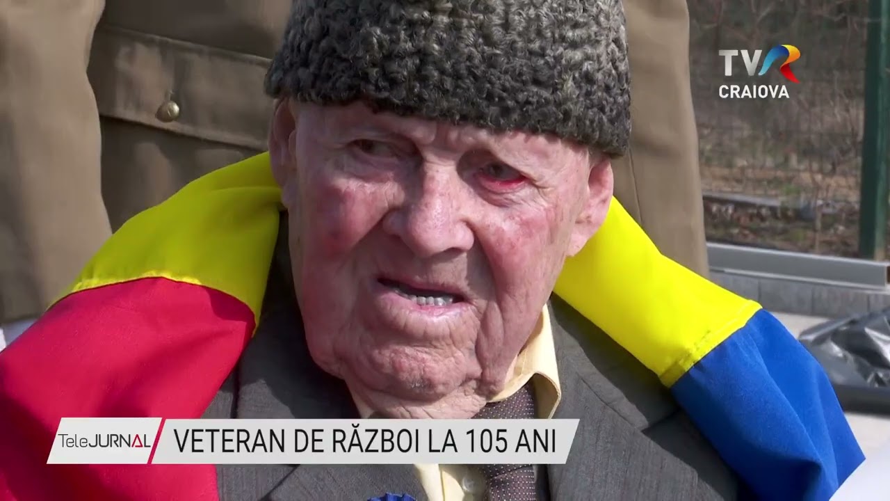 VETERAN DE RĂZBOI LA 105 ANI