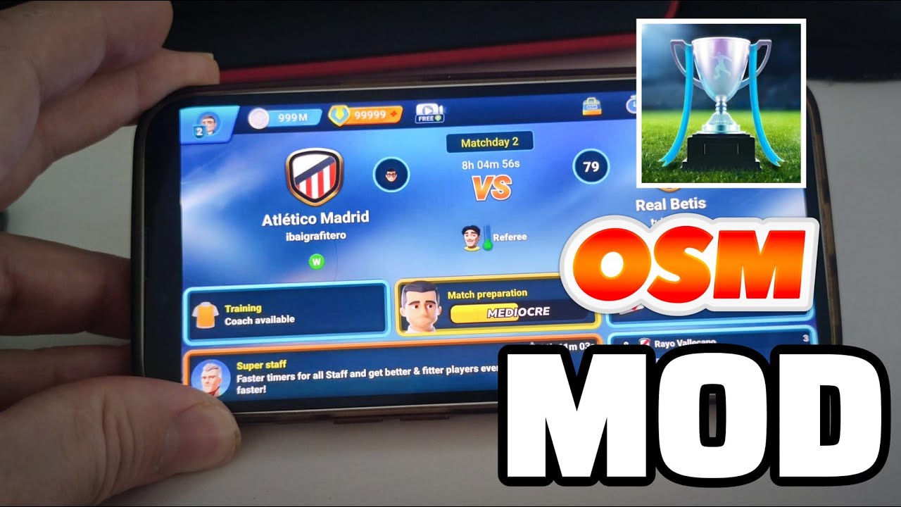 OSM 25 HACK/MOD Apk - How to Get Unlimited Free Boss Coins in Online Soccer Manager 25 (iOS/Android)