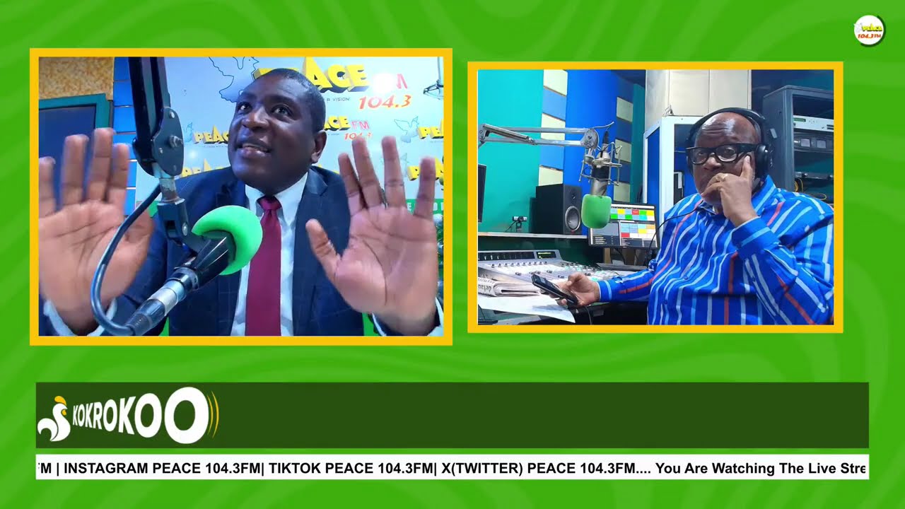 Kokrokoo Discussion Segment On Peace 104.3 FM (15/12/2025)