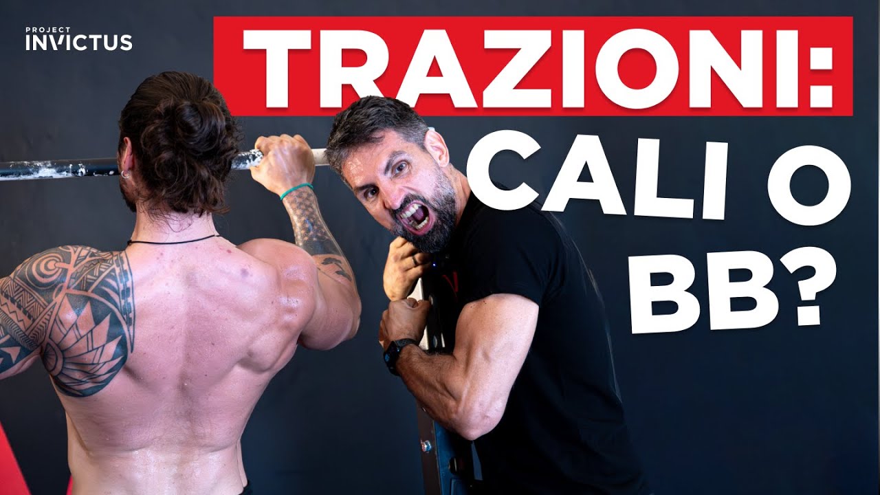 Trazioni CALISTENICS vs BODYBUILDING. Cosa cambia?