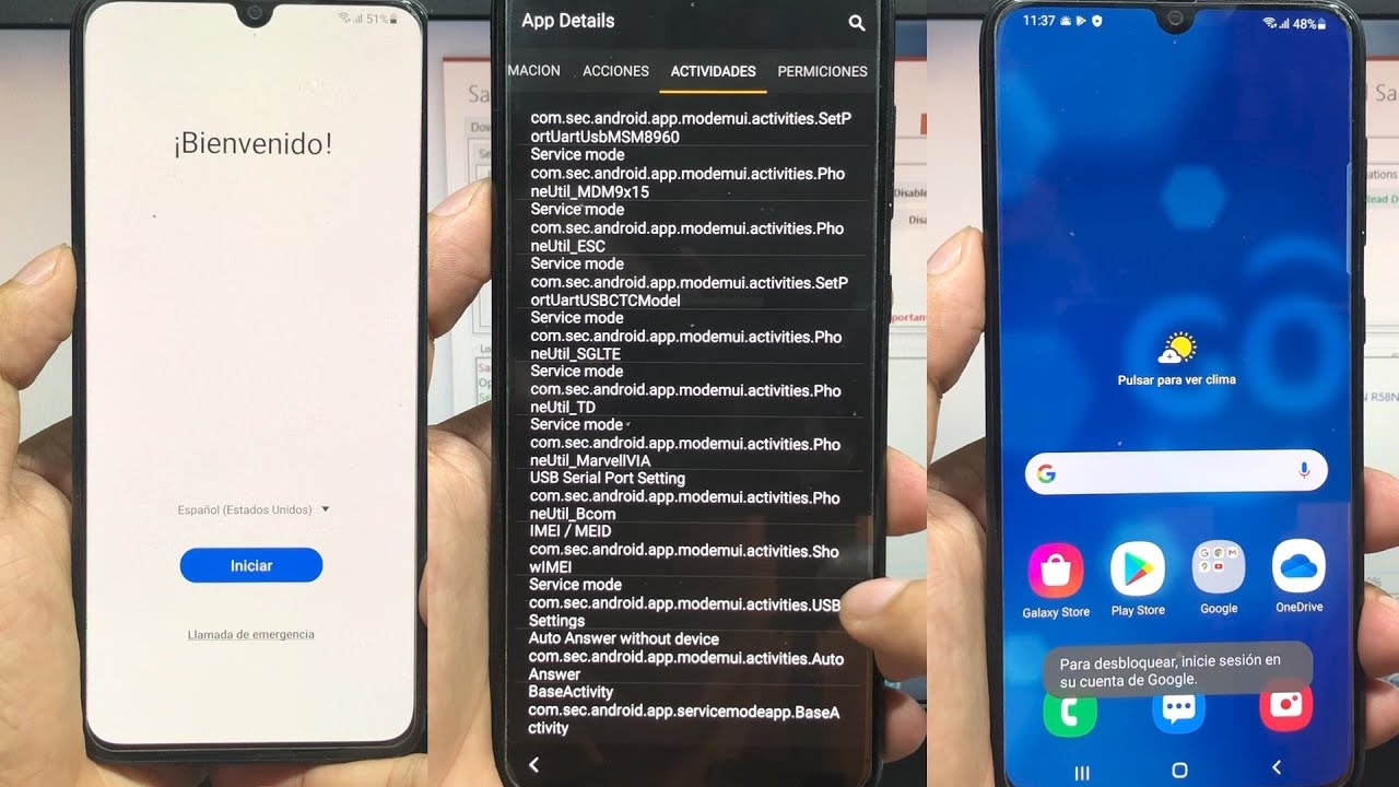 FRP samsung A70 como quitar cuenta google android 11 metodo actualizado