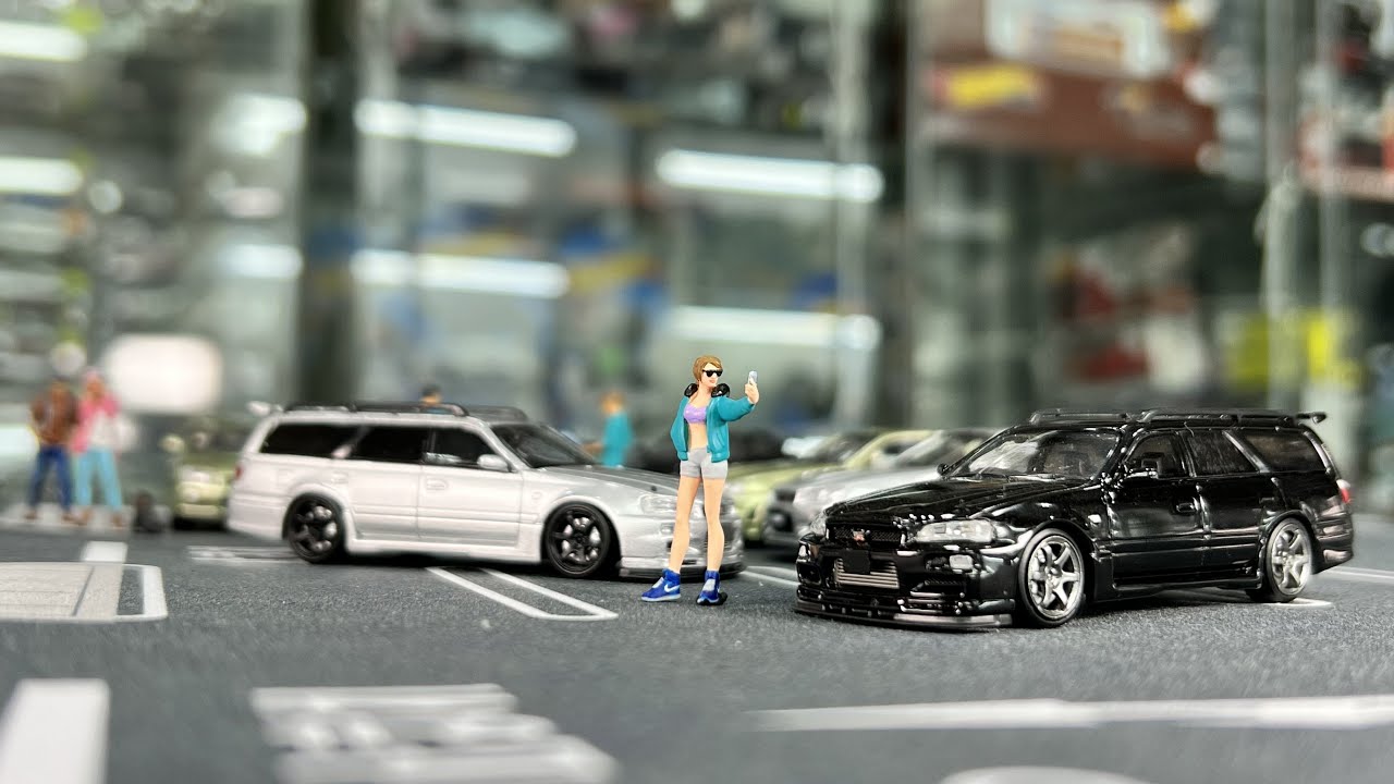 FirstLook StreetWeapon Nissan Skyline GT-R R34 Stagea Wagon!
