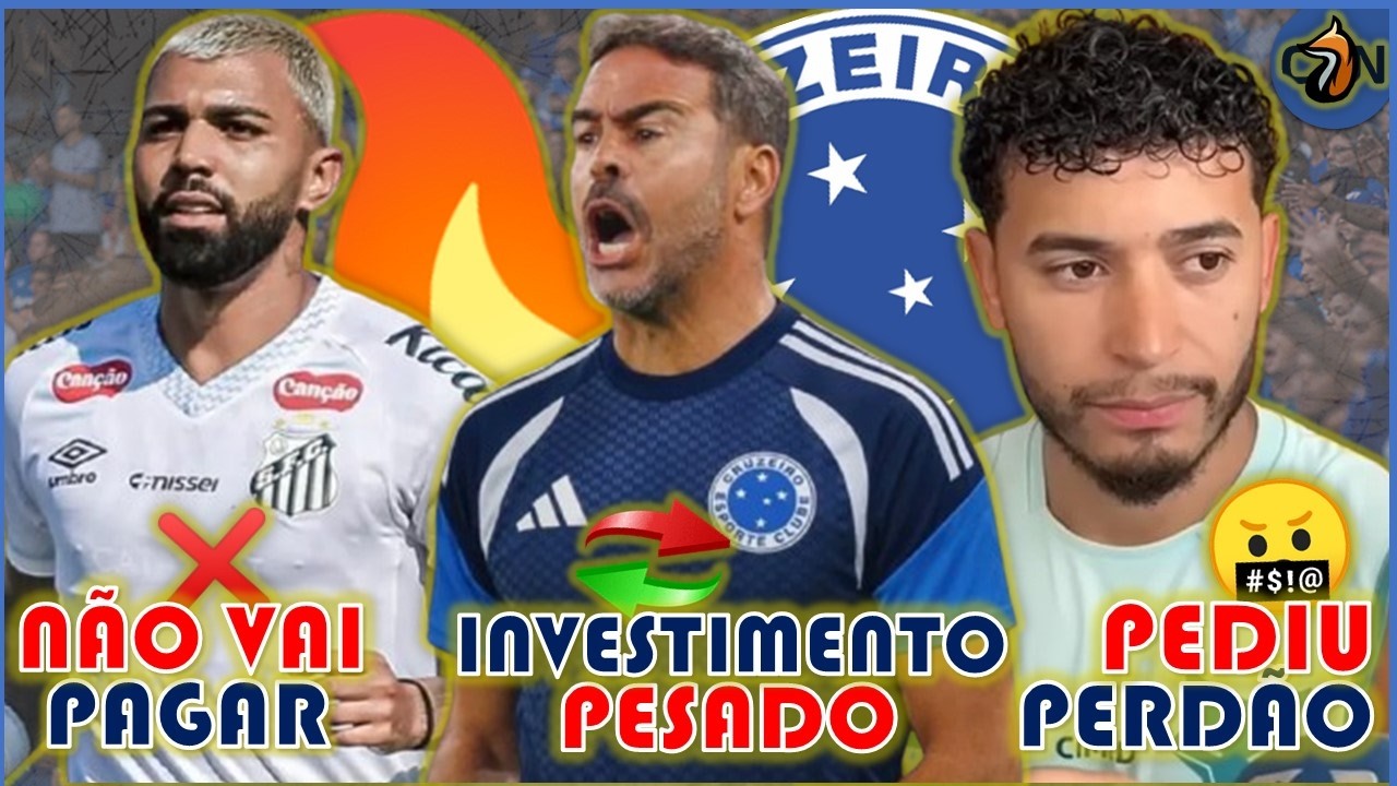 SAIU 🔥🦊 +DE 180 MILHÕES EM REFORÇOS NO MEIO DO ANO ⚠️ WILLIAM PEDIU DESCULPAS ❌️ GABIGOL OFF E+