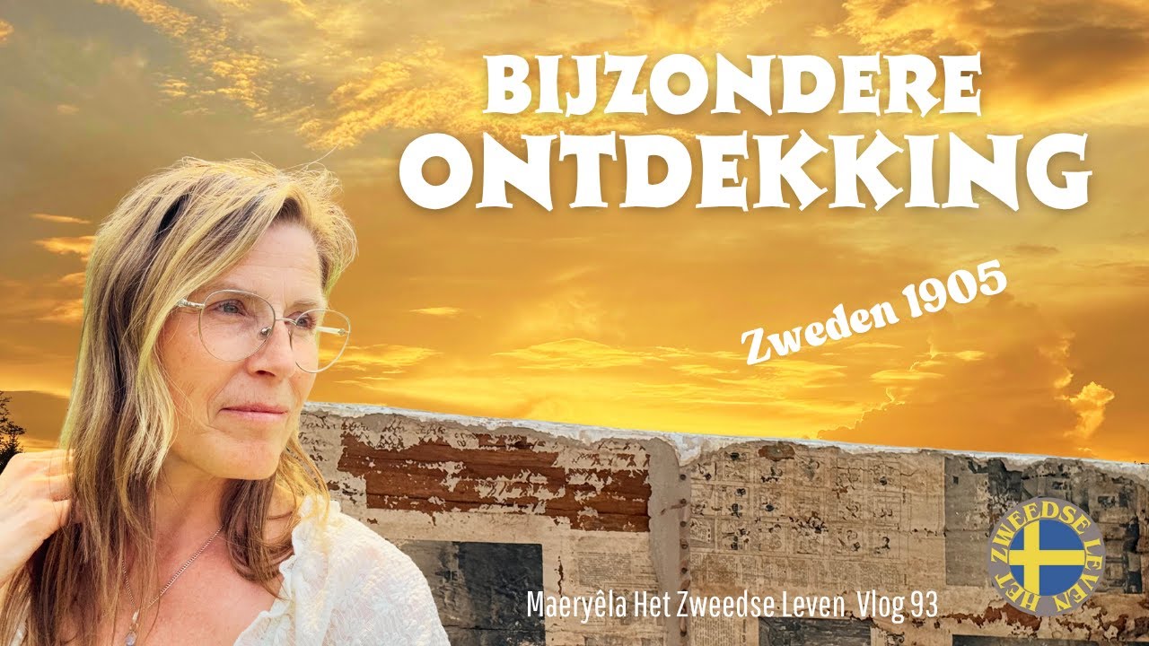 VERBORGEN SCHAT UIT 1905 | Verfrissende bui en een flinke uitglijder | Het Zweedse Leven Vlog 93