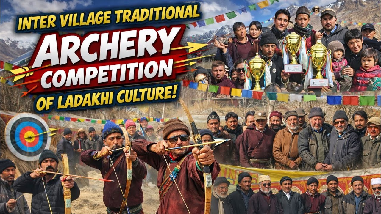 Traditional Archery Competition 2026🏹🎯 |@mehboobmir |must watch