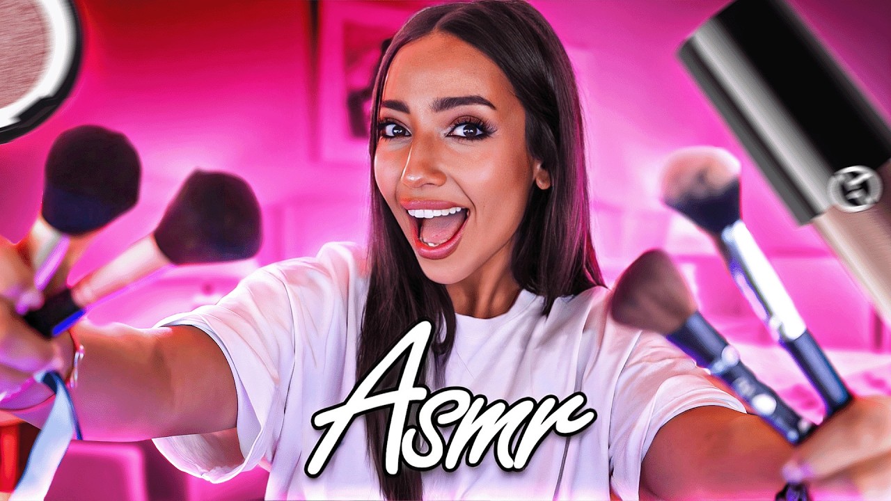 ASMR : JE ME MAQUILLE POUR T'ENDORMIR !