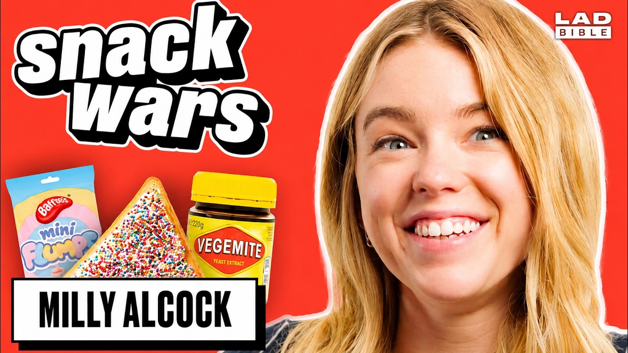 Supergirl&rsquo;s Milly Alcock Tries Australian vs UK Food | Snack Wars