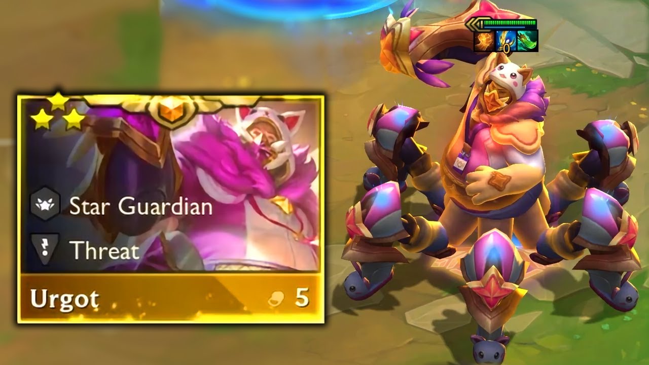 WORLD FIRST FURRY URGOT 3 STAR!! DROPS 5 COSTS | TFT Set 8.5