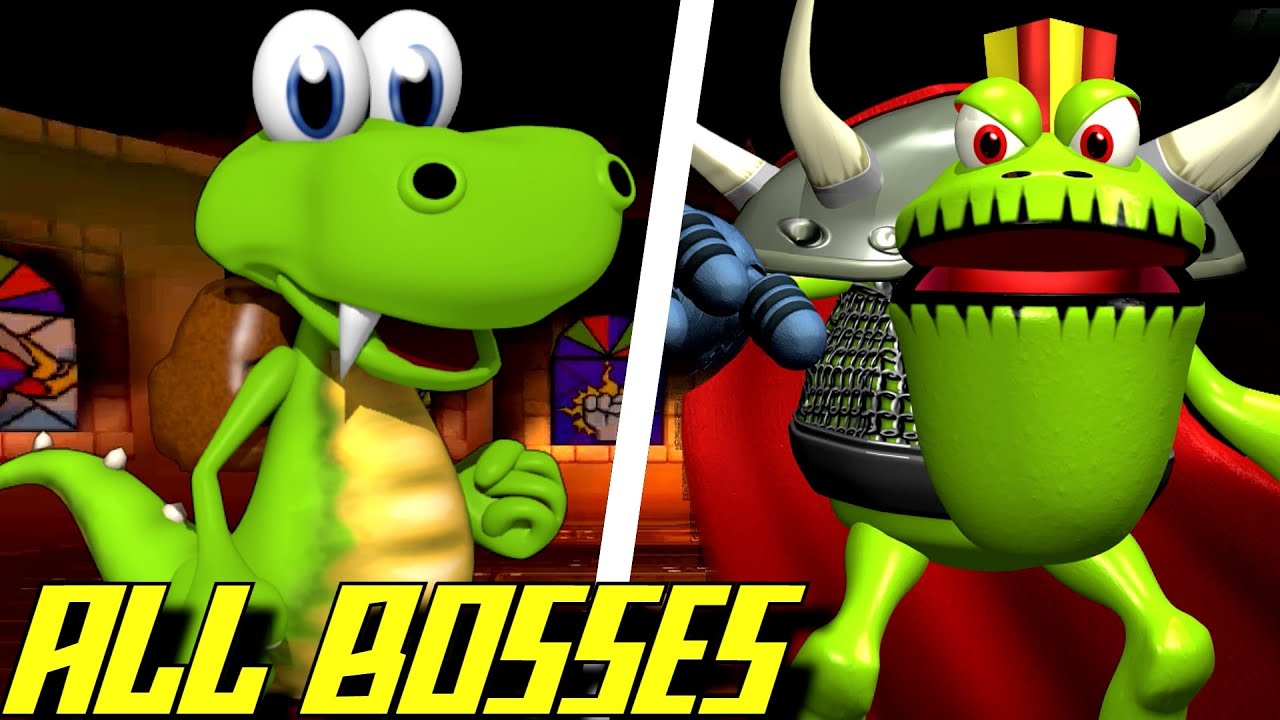 Croc - All Bosses (No Damage)