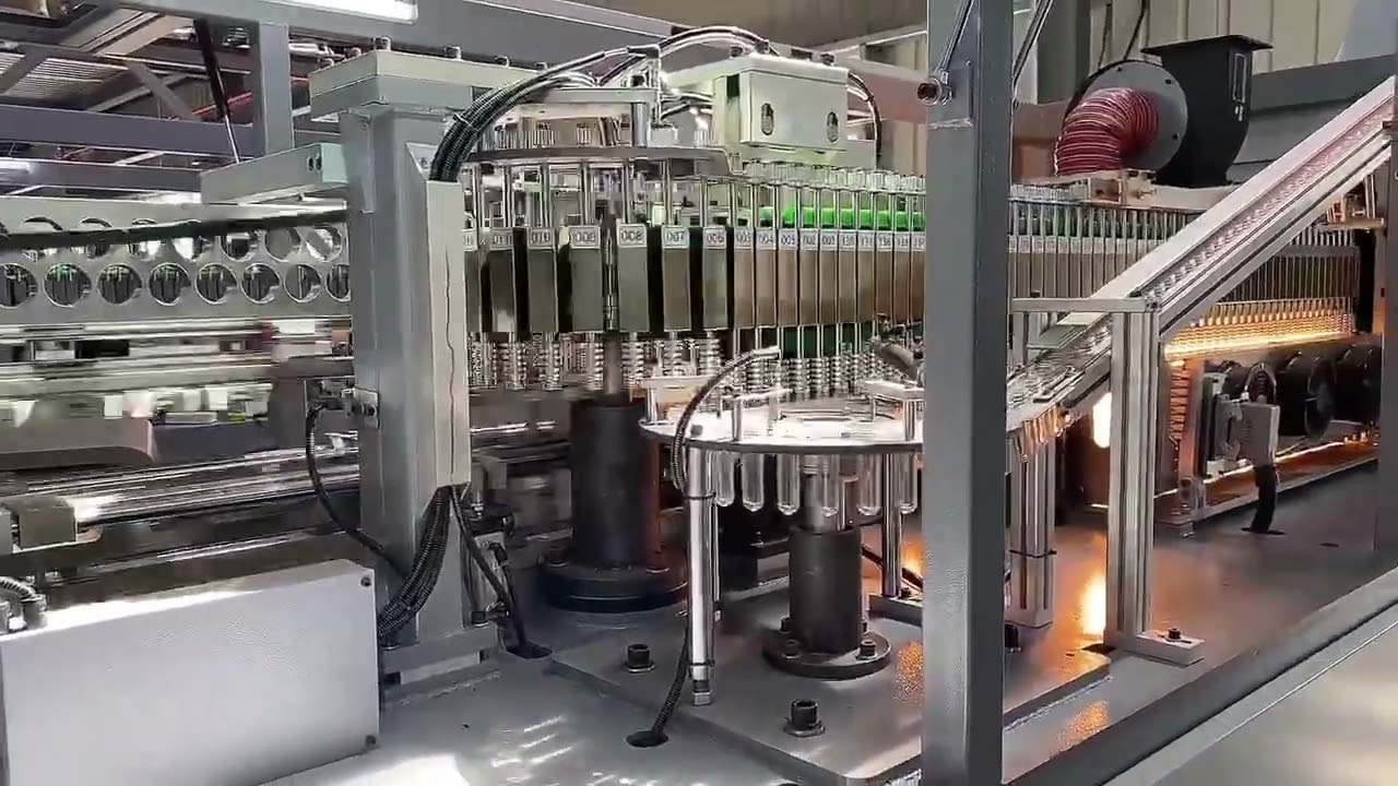linear high speed pet blowing machine 7cavity