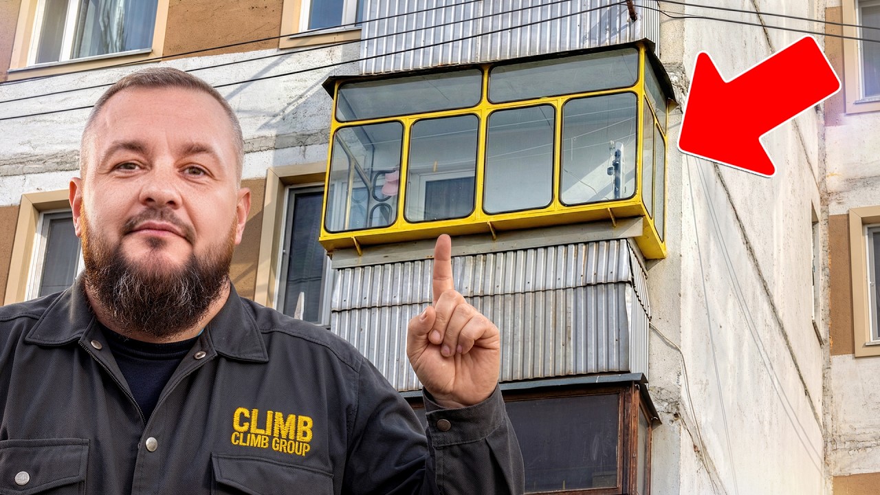 Заброшенная технология из СССР: Раскрыта тайна БАЛКОНОВ с АВТОБУСНЫМИ окнами