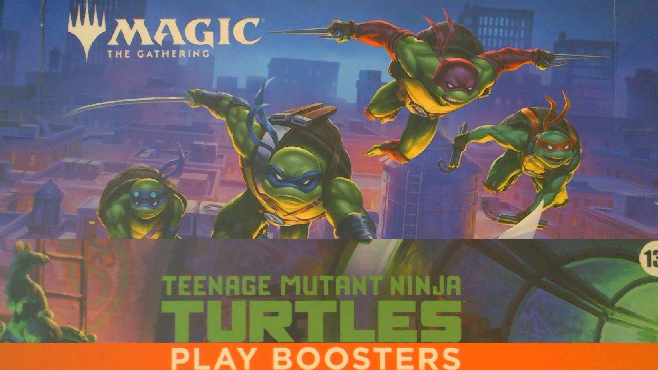 Играйте в бустер №1 - Черепашки-ниндзя [TMT] Magic the Gathering #mtgtmt