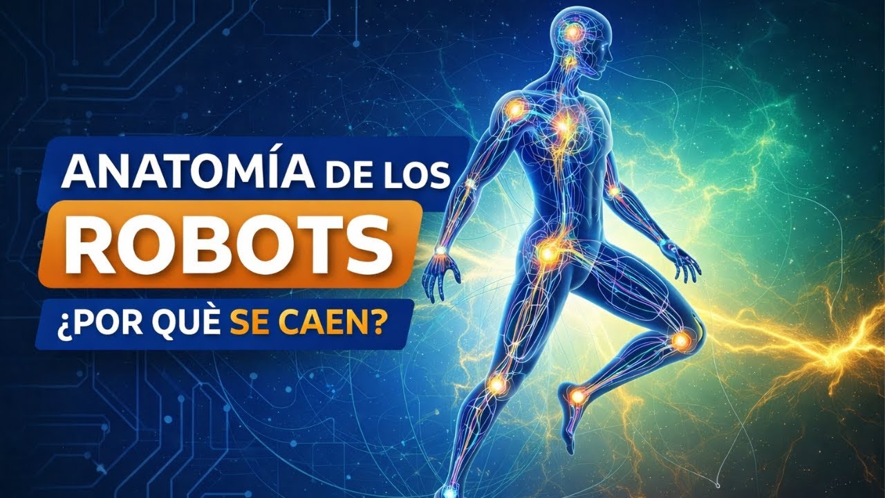 Por qué los Robots Humanoides se Caen: Peso, Energía y Diseño del Futuro