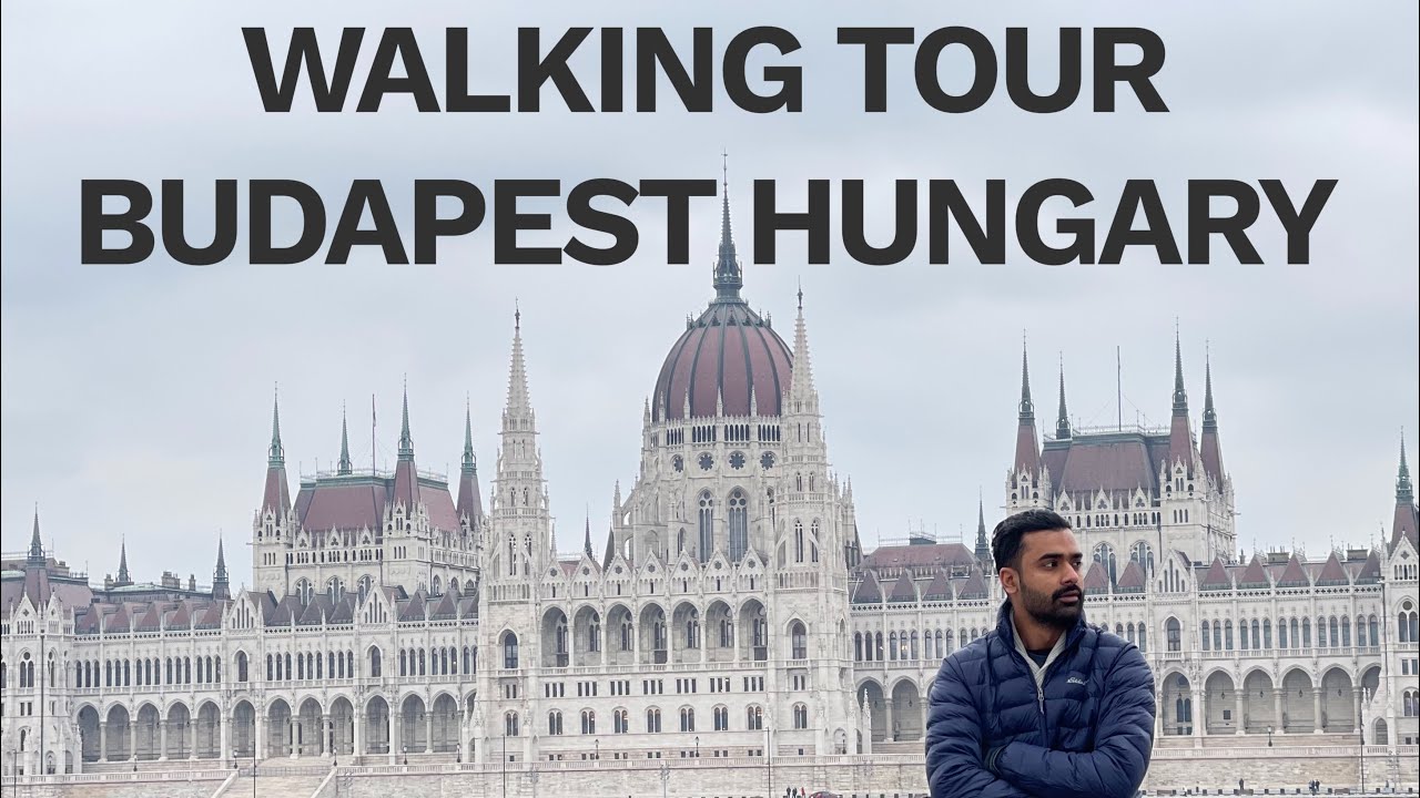 Discovering Budapest on Foot | Walking Tour of the City | Moazzam Maqsood Vlogs