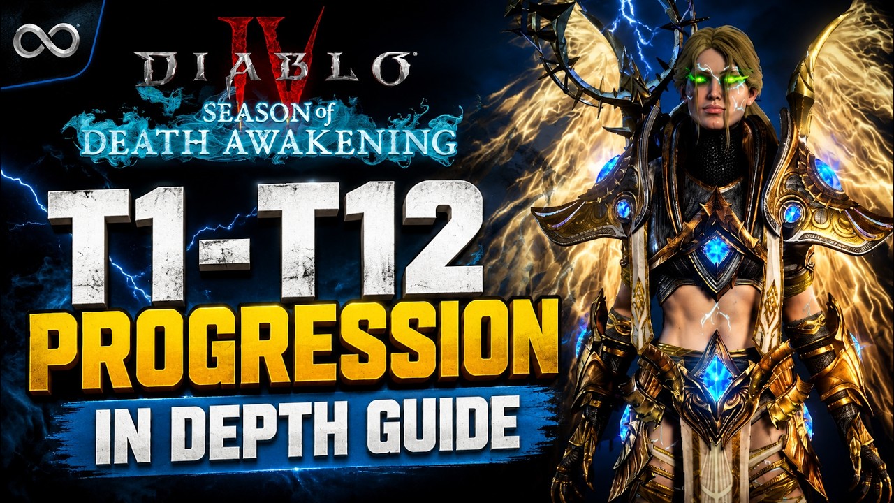 Подробный гайд по прокачке от T1 до T12 | Diablo 4 Сезон 14