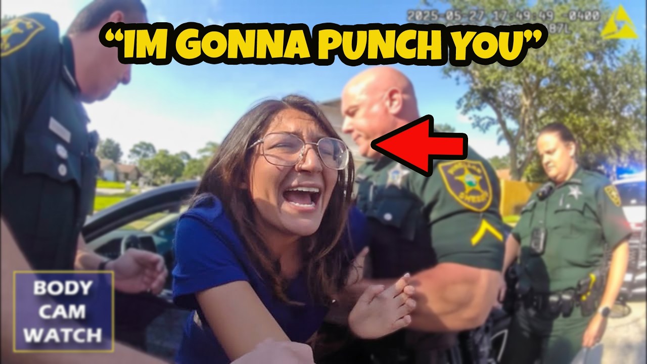 Когда вспыльчивая Карен угрожает полиции, МГНОВЕННОЕ СОЖАЛЕНИЕ (видео с нательной камеры)
