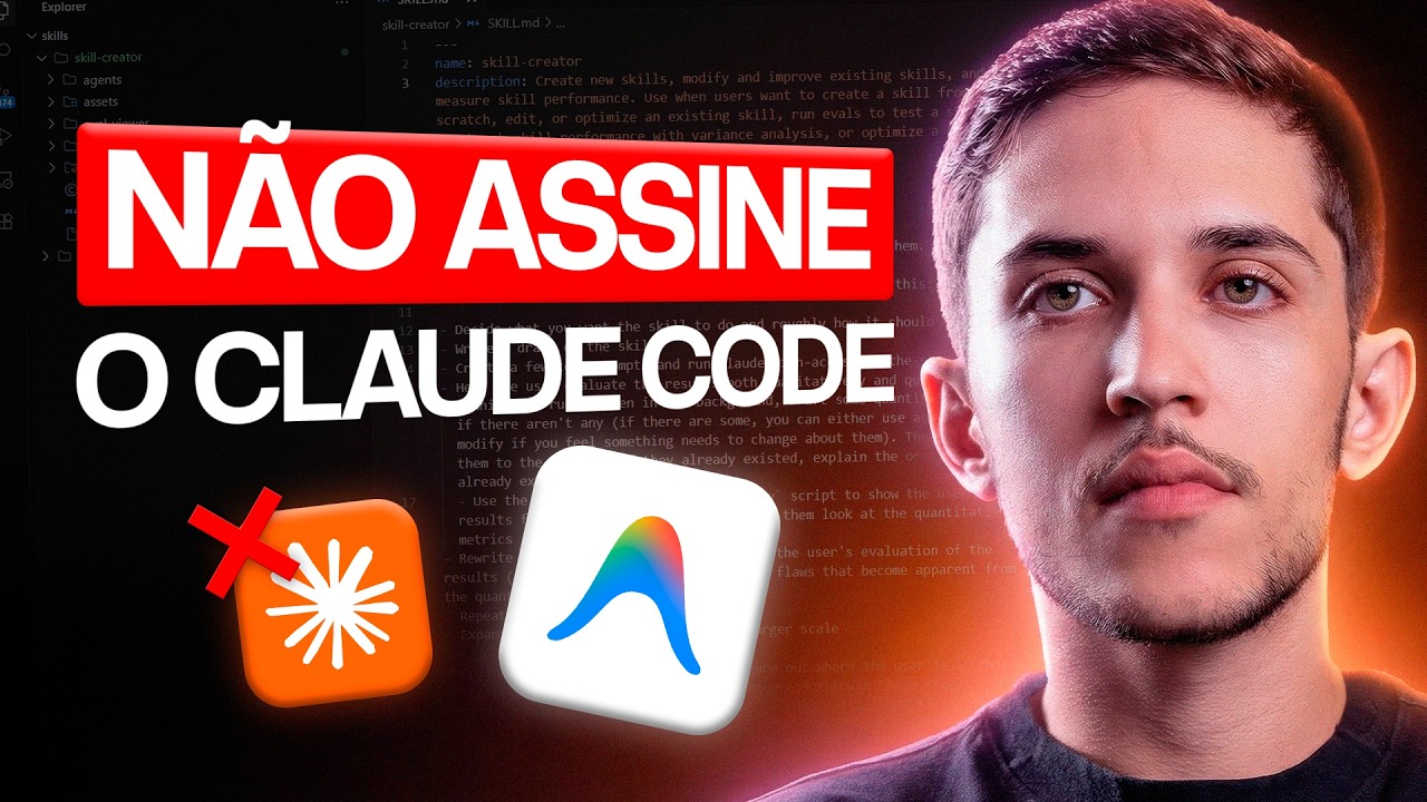 Não pague o Claude Code! Crie Skills de IA no Antigravity na prática