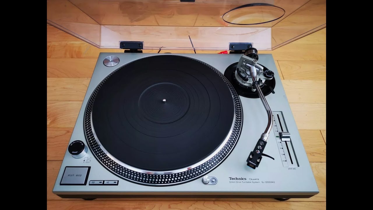 Technics SL-1200MK2 Direct-Drive Turntable (1979-2010)