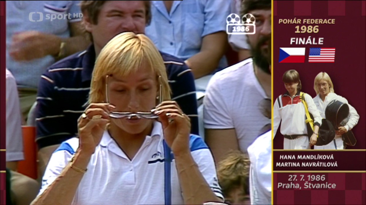 Mandlikova - Navratilova (Pohár federácie 1986)