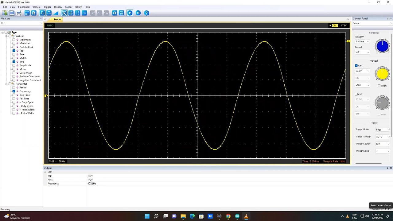 Inversor SPWM de  onda senoidal pura a 60Hz usando Arduino nano.