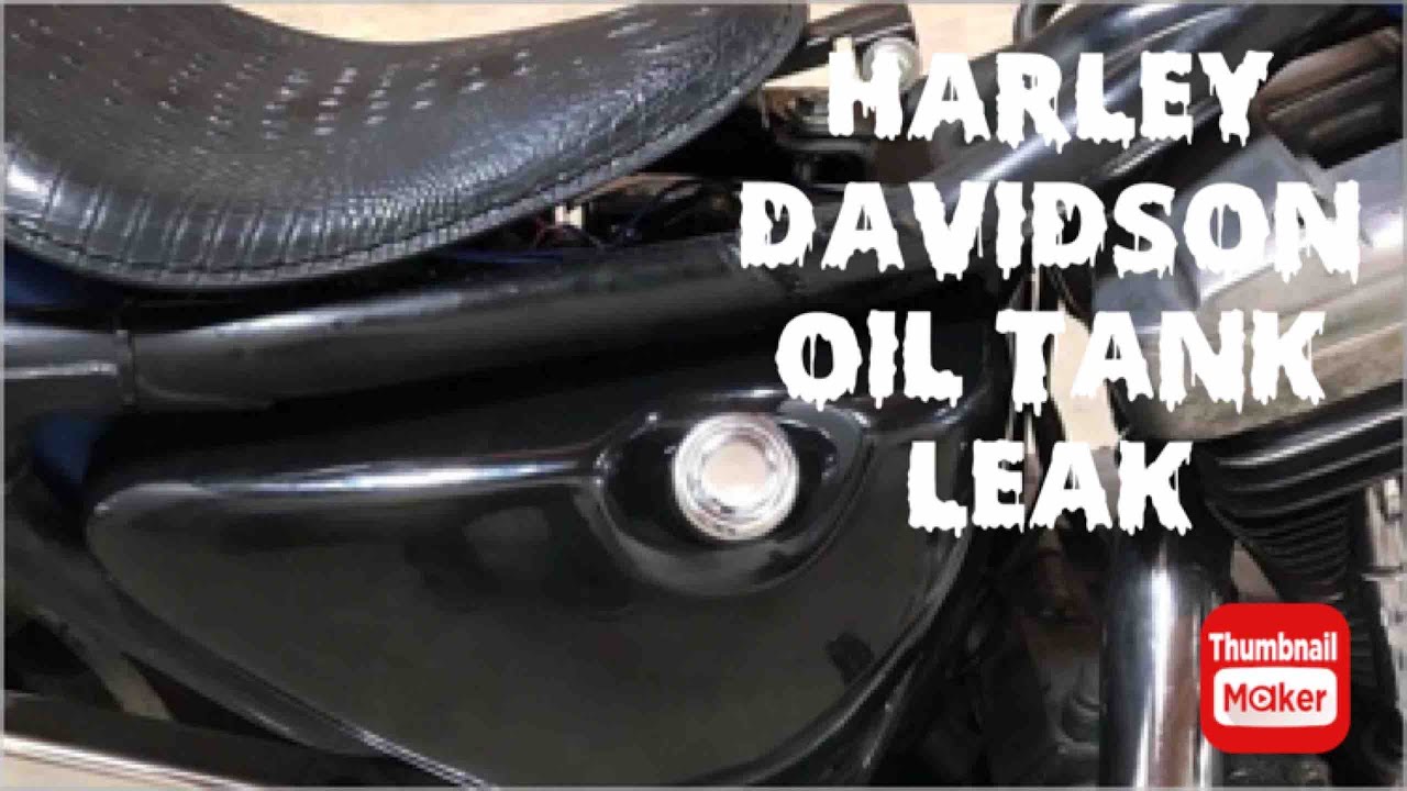 Harley Davidson Oil Tank Leak