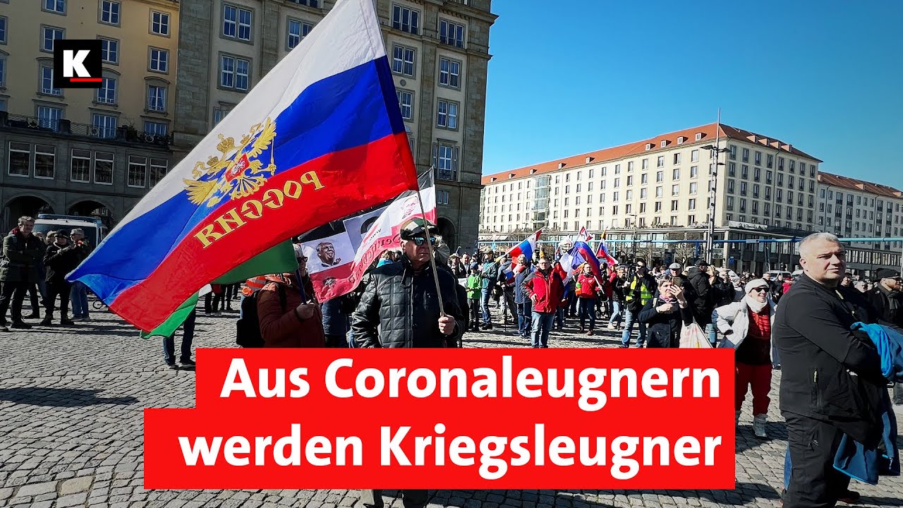 Querdenker für Putin | Kontraste Politikmagazin