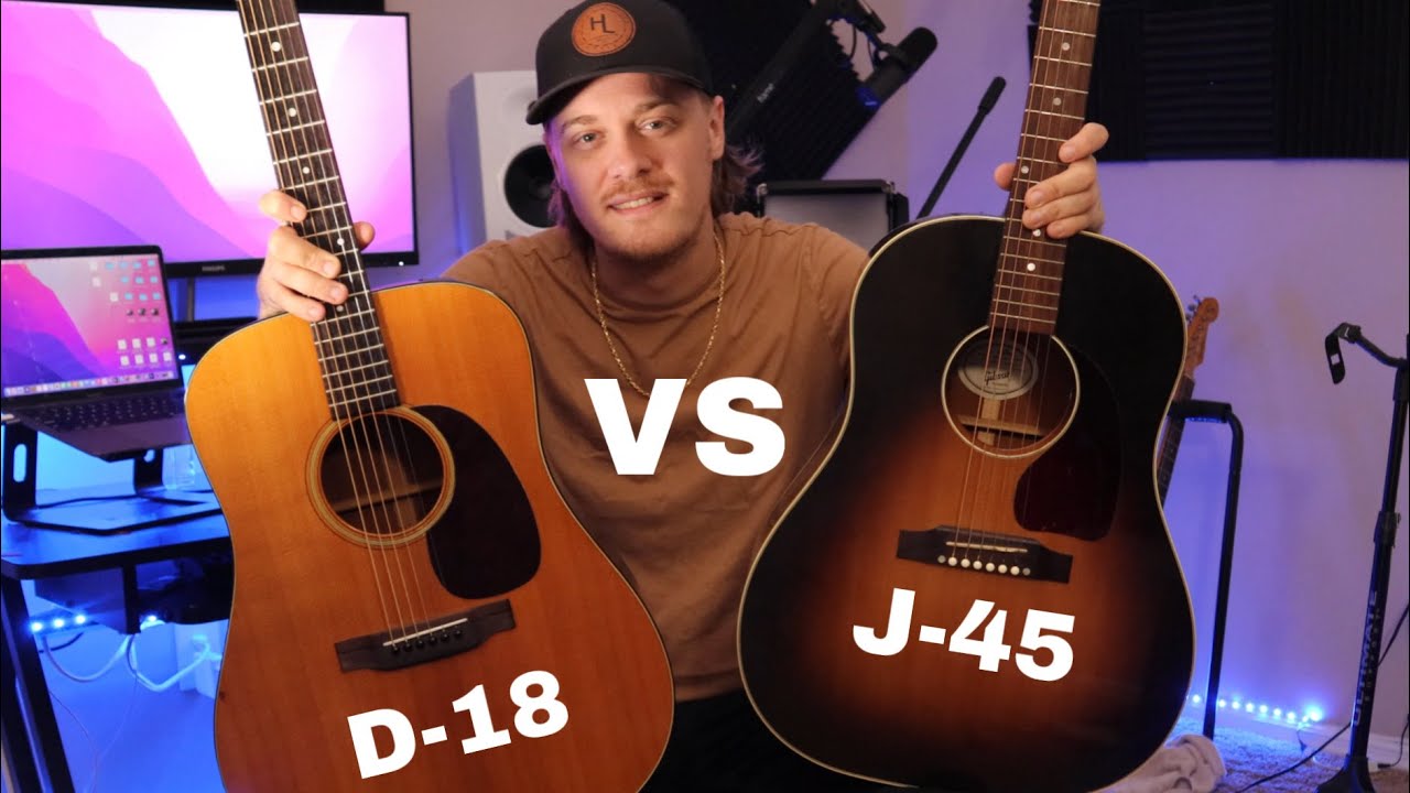 Gibson J-45 Standard VS. 1971 Martin D-18