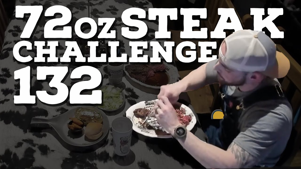 132 | 72oz Steak Challenge | Big Texan Live Stream