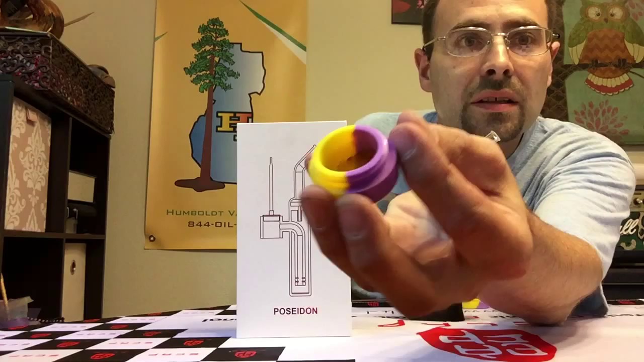 The Poseidon Bubbler For The Saionara Concentrate Atomizer/www.humboldtvapetech.com/DabRatLabs